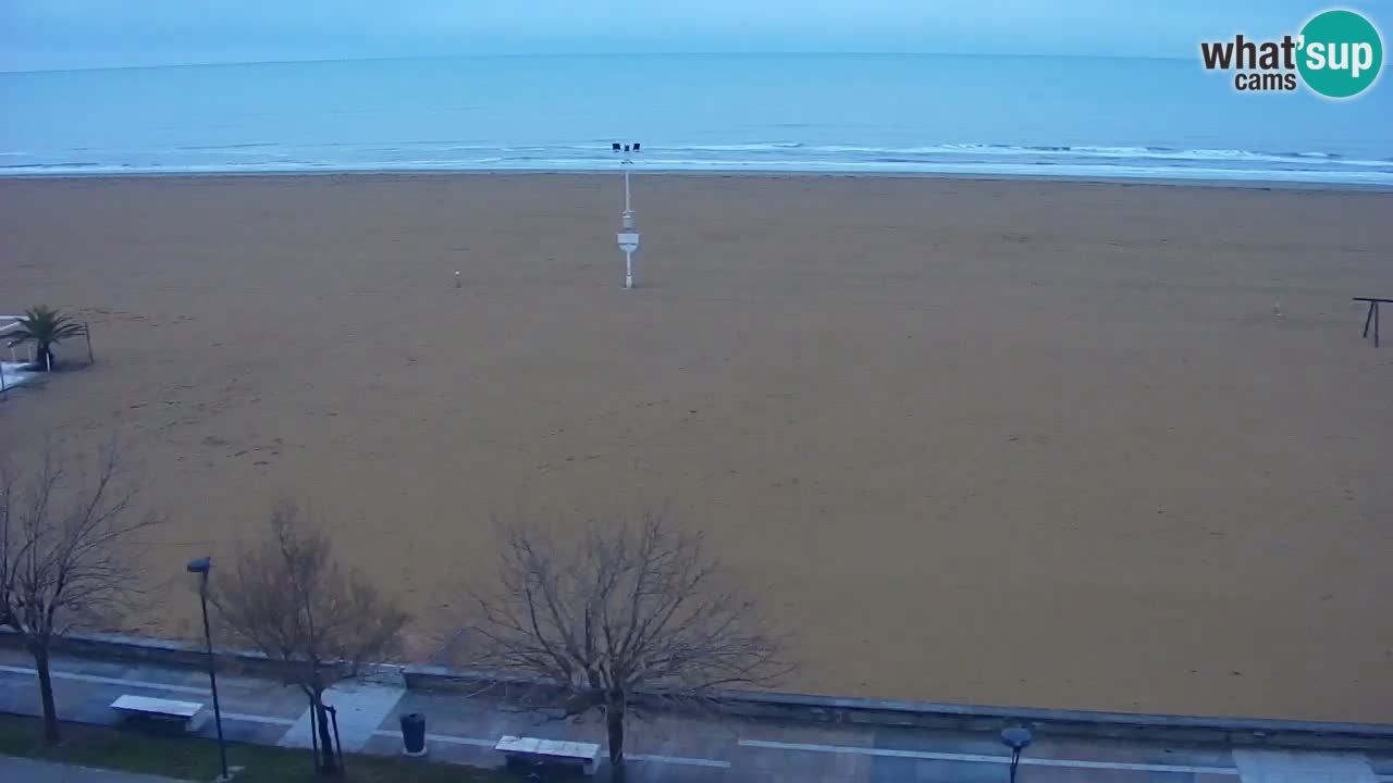 Webcam en direct plage de Bibione – vue depuis Ashanti ApartHotel