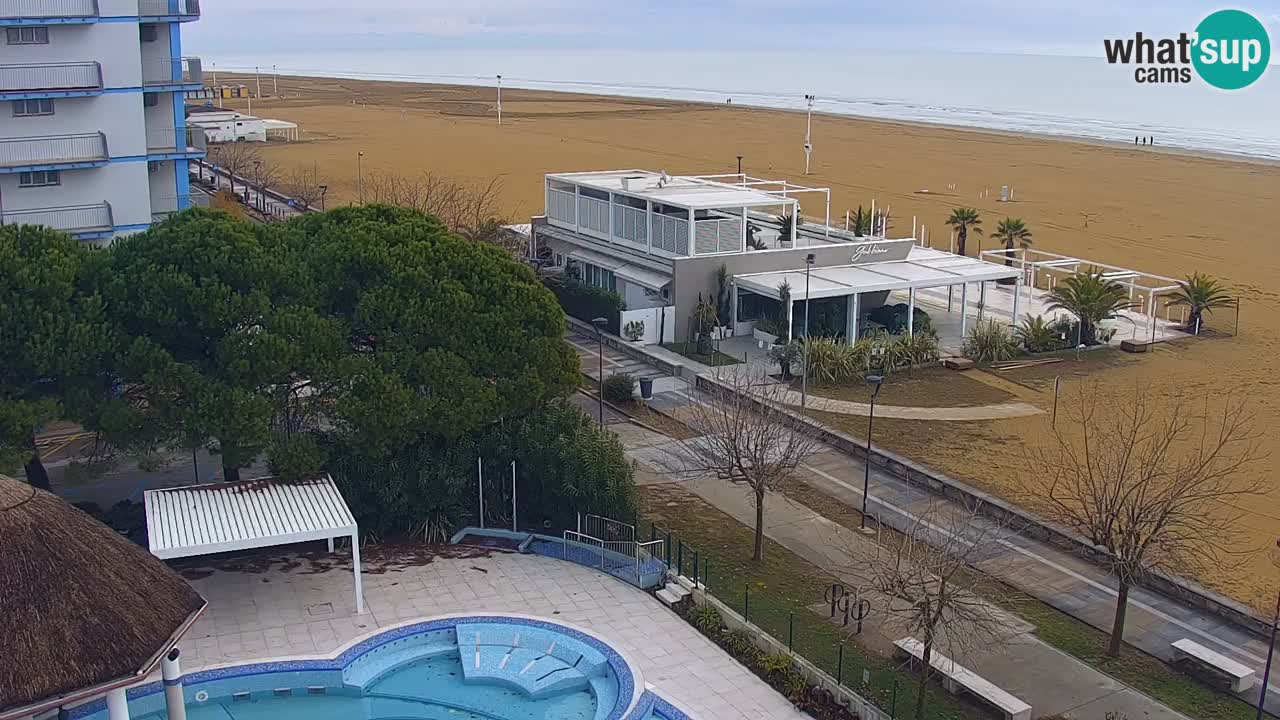 Live Webcam Bibione Strand – Blick vom Ashanti ApartHotel