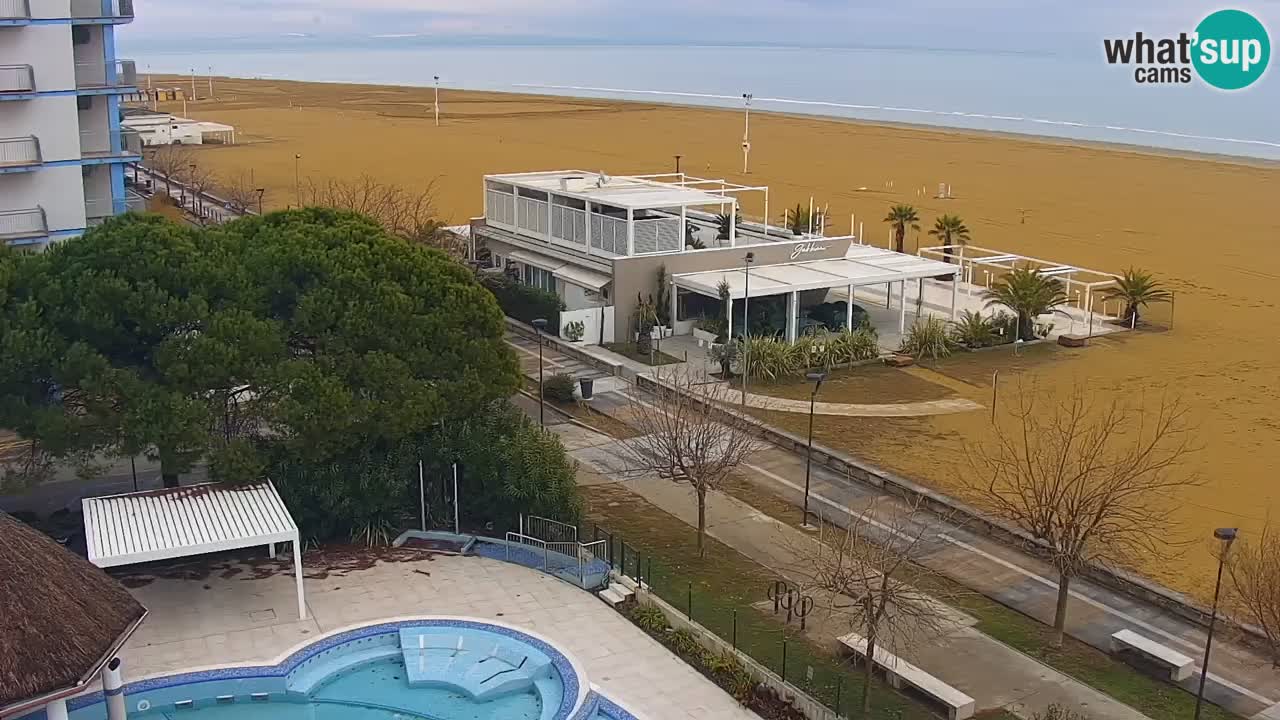 Live Webcam Bibione beach – view from Ashanti ApartHotel