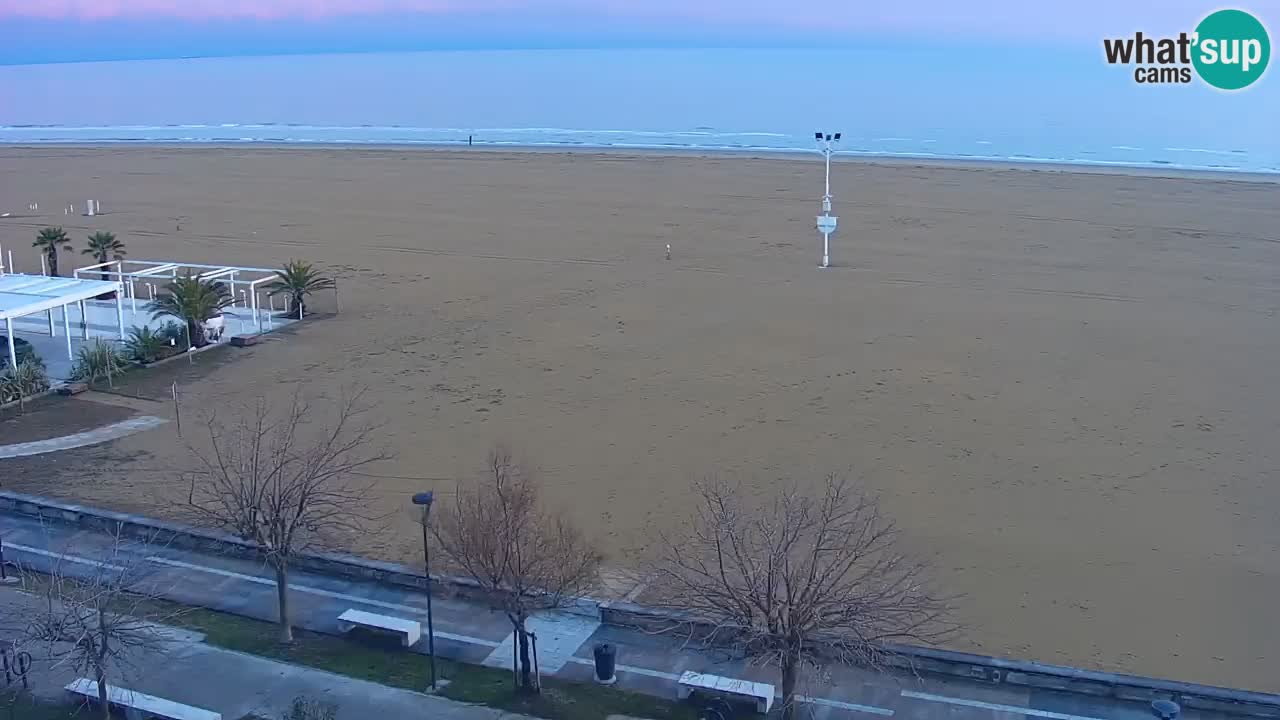 Webcam en direct plage de Bibione – vue depuis Ashanti ApartHotel