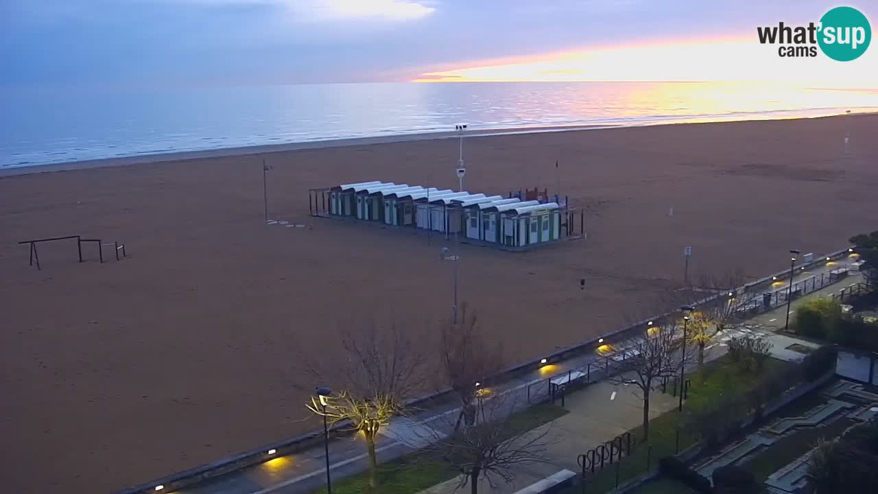 Webcam en direct plage de Bibione – vue depuis Ashanti ApartHotel