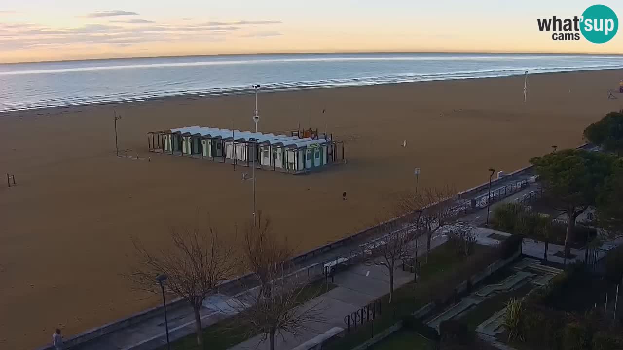 Webcam en vivo playa Bibione – vista desde Ashanti ApartHotel