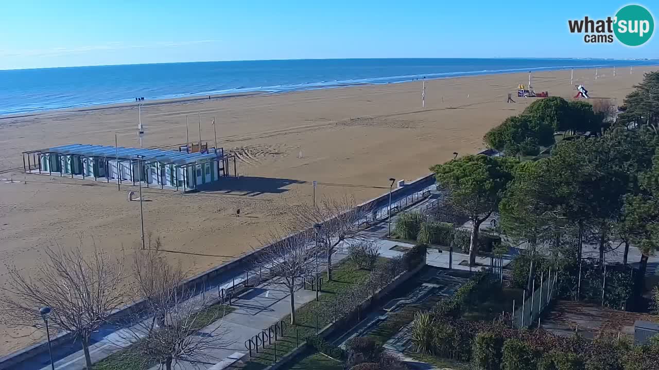 Live Webcam Bibione spiaggia – vista dall’Ashanti ApartHotel