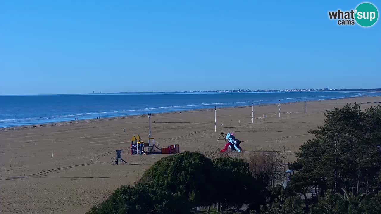 Live Webcam Bibione spiaggia – vista dall’Ashanti ApartHotel