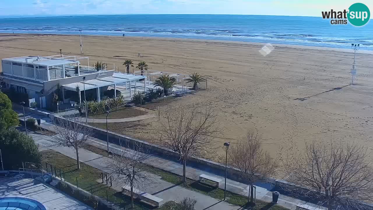 Live Webcam Bibione spiaggia – vista dall’Ashanti ApartHotel