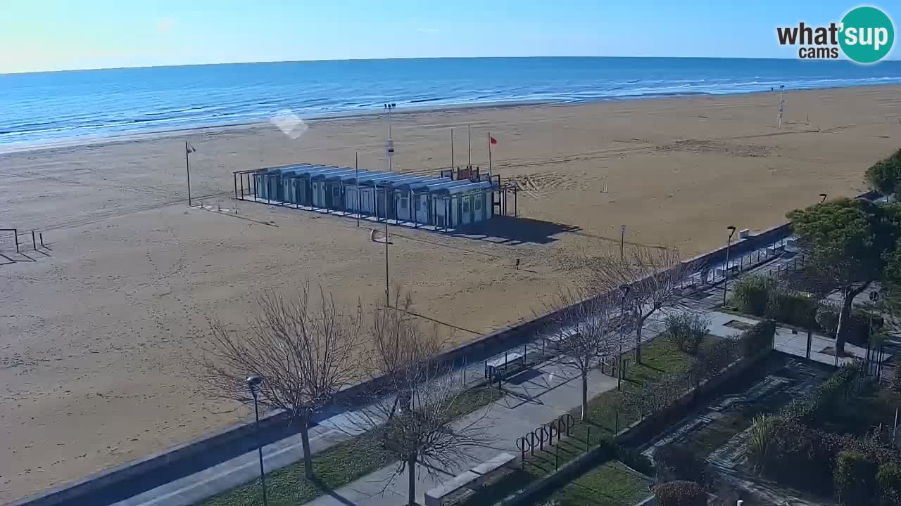 Live Webcam Bibione spiaggia – vista dall’Ashanti ApartHotel