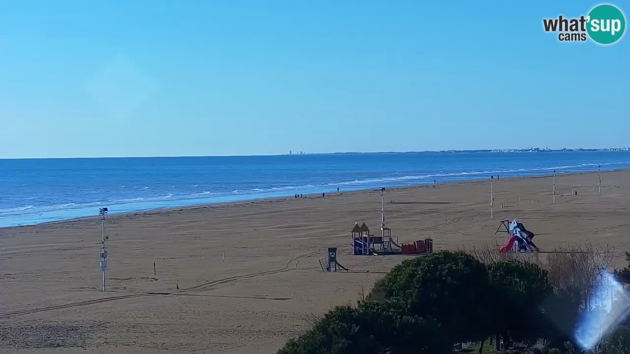 Live Webcam Bibione spiaggia – vista dall’Ashanti ApartHotel