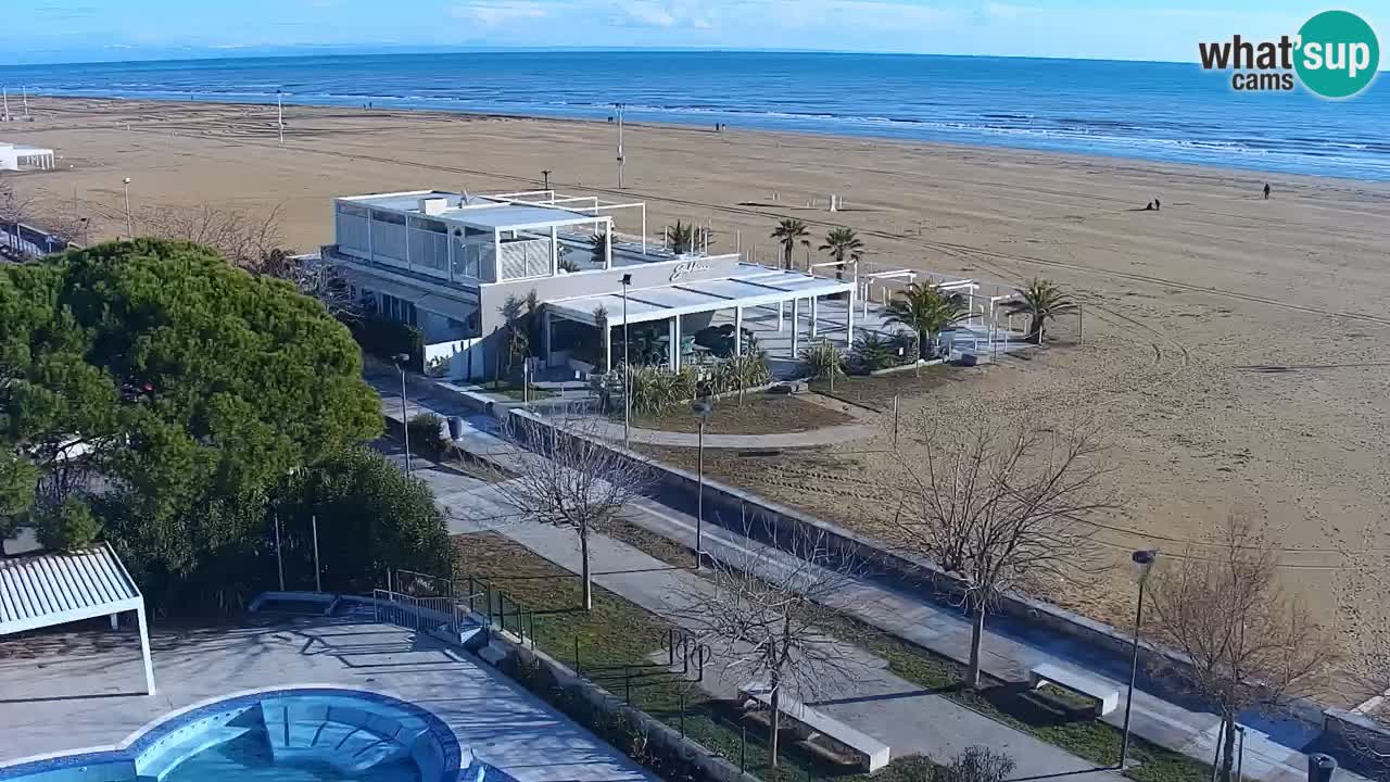 Live Webcam Bibione beach – view from Ashanti ApartHotel