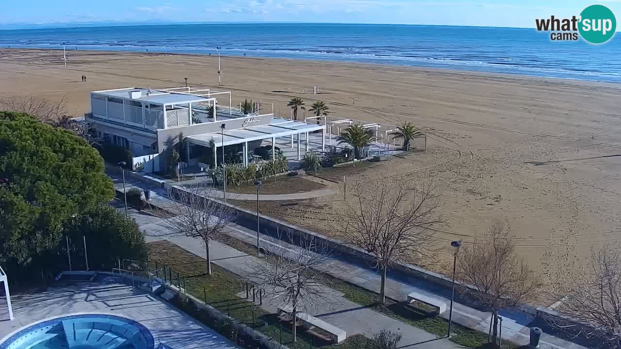 Live Webcam Bibione beach – view from Ashanti ApartHotel