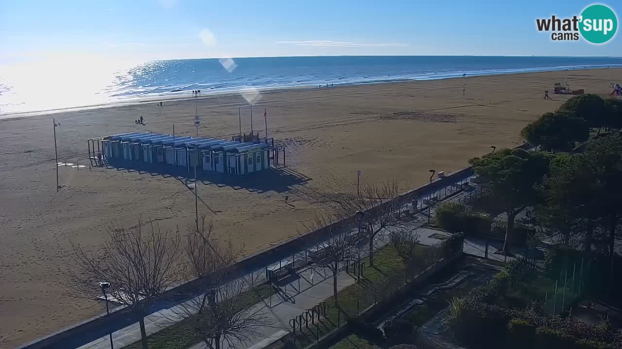 Live Webcam Bibione beach – view from Ashanti ApartHotel