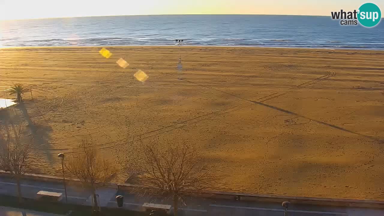 Webcam en direct plage de Bibione – vue depuis Ashanti ApartHotel