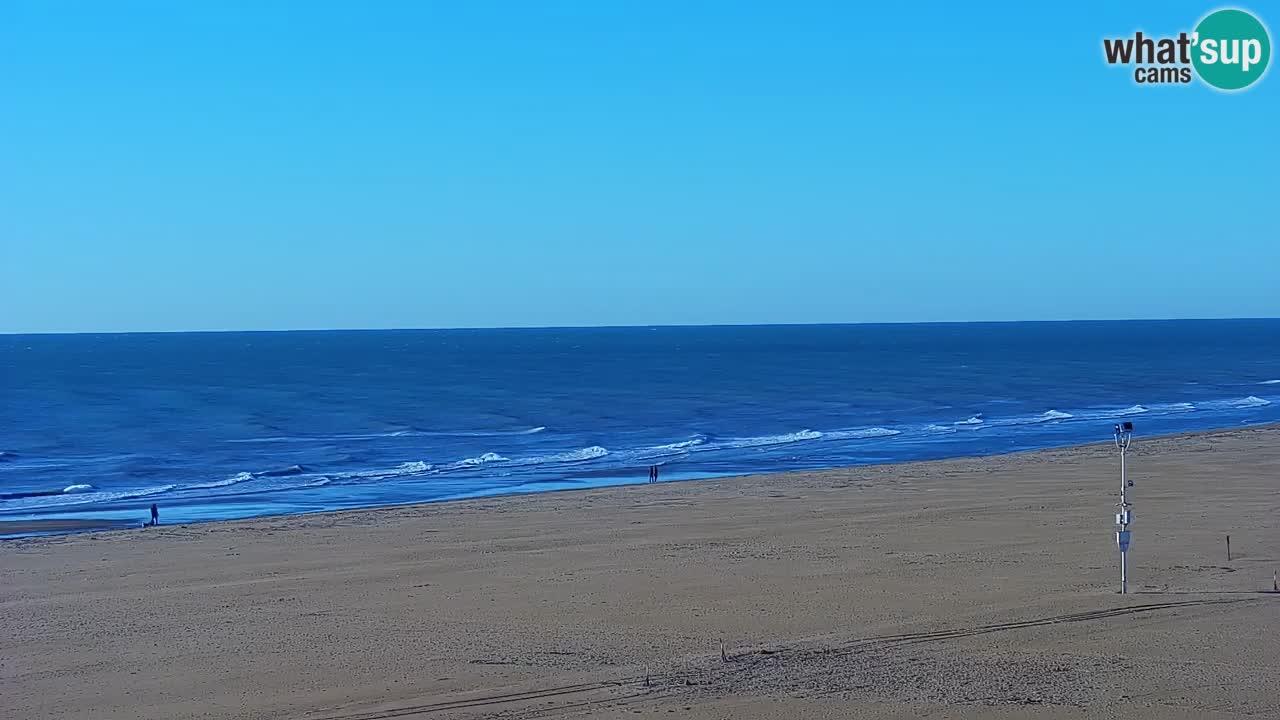 Webcam en direct plage de Bibione – vue depuis Ashanti ApartHotel