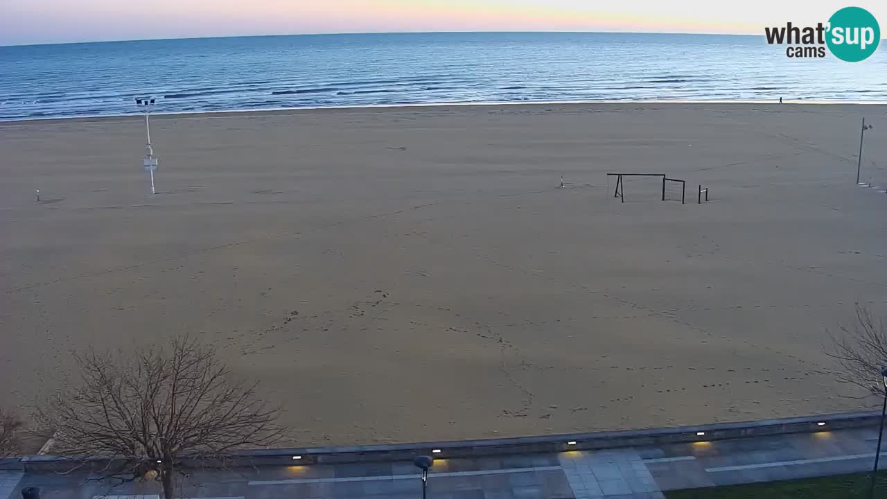 Webcam en direct plage de Bibione – vue depuis Ashanti ApartHotel