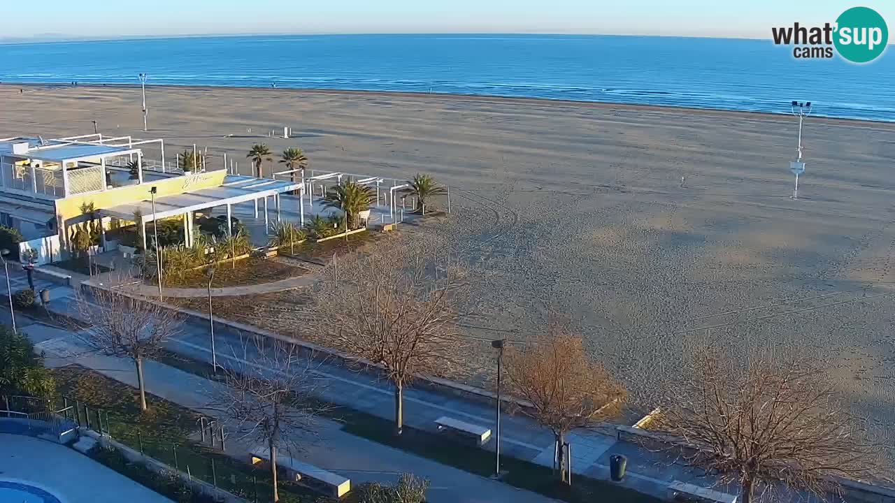 Live Webcam Bibione beach – view from Ashanti ApartHotel