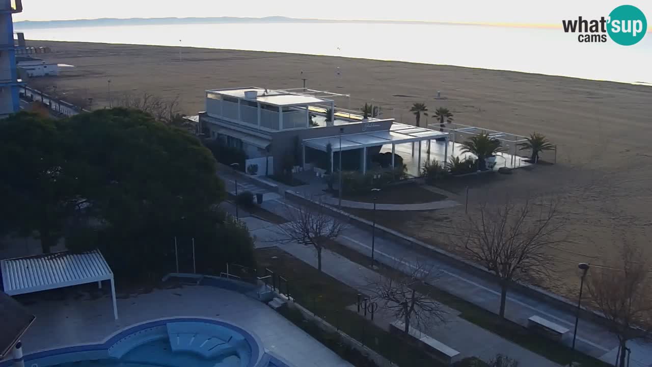 Live Webcam Bibione beach – view from Ashanti ApartHotel