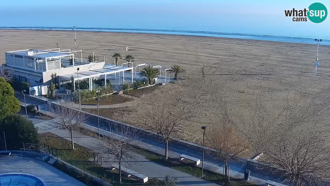 Live Webcam Bibione Strand – Blick vom Ashanti ApartHotel