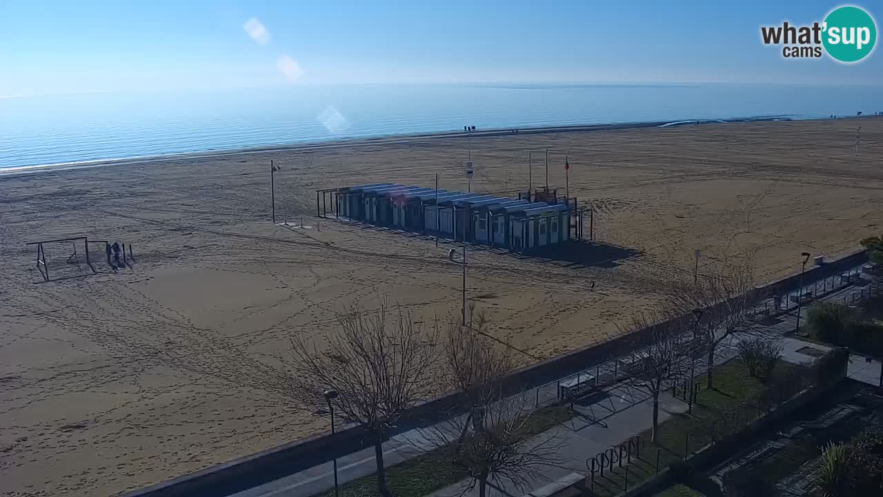 Live Webcam Bibione spiaggia – vista dall’Ashanti ApartHotel