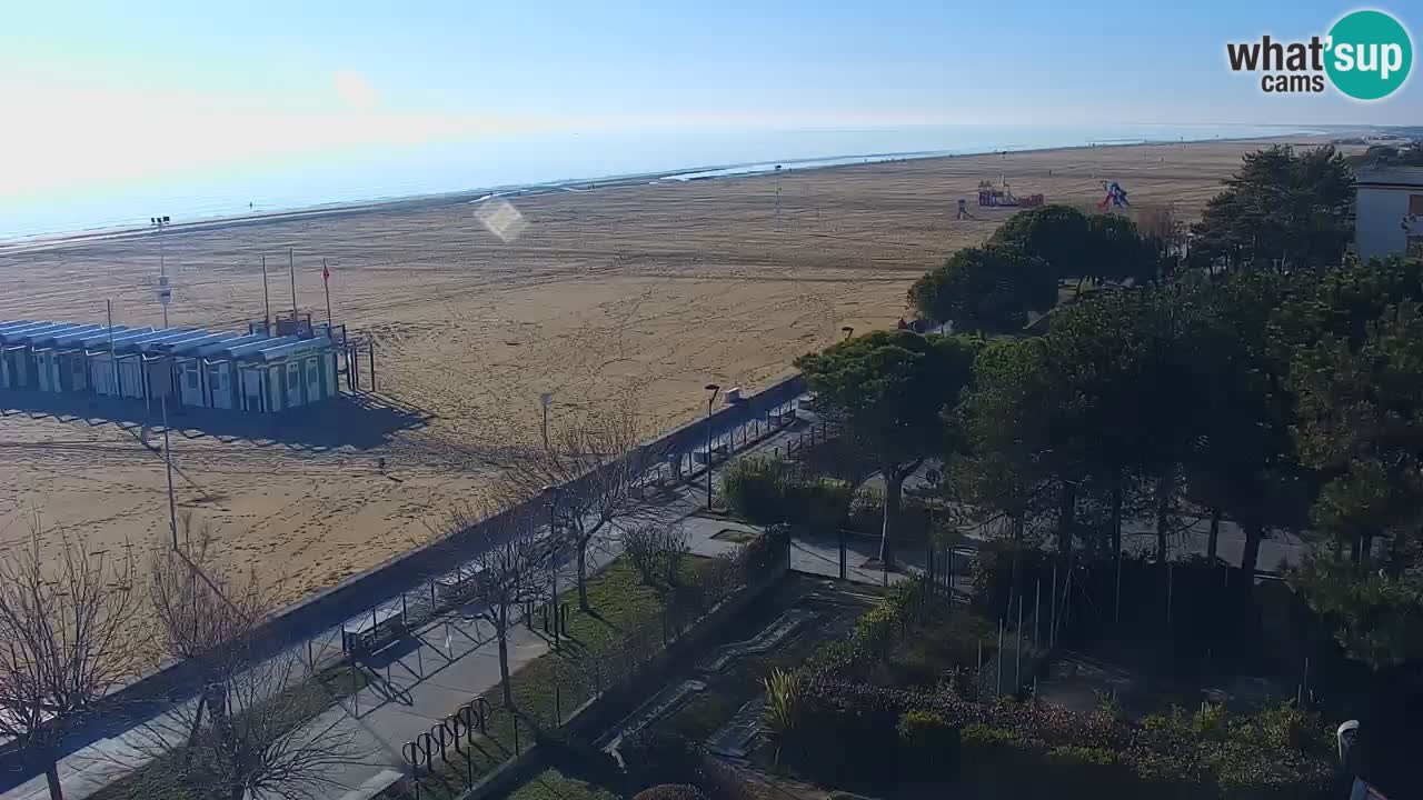 Live Webcam Bibione beach – view from Ashanti ApartHotel