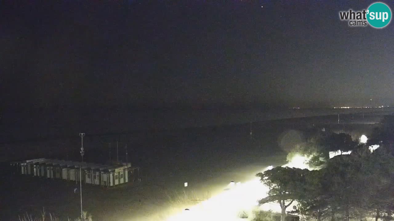 Live Webcam Bibione spiaggia – vista dall’Ashanti ApartHotel