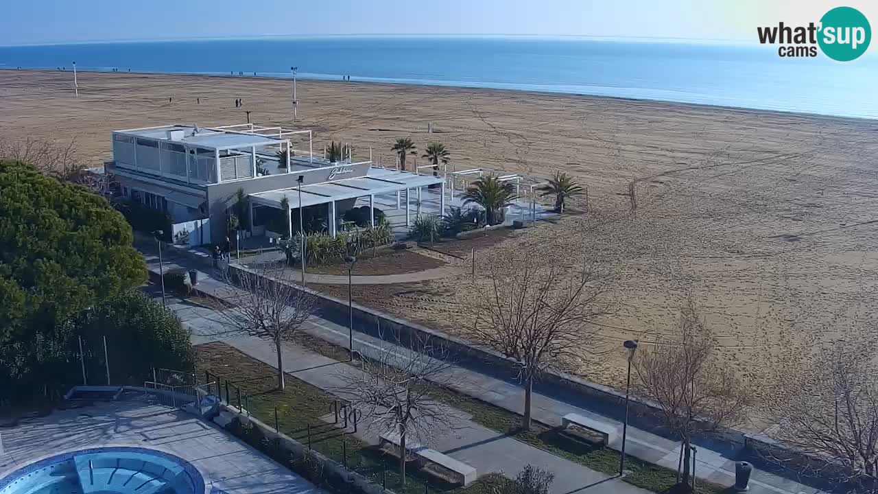 Live Webcam Bibione Strand – Blick vom Ashanti ApartHotel