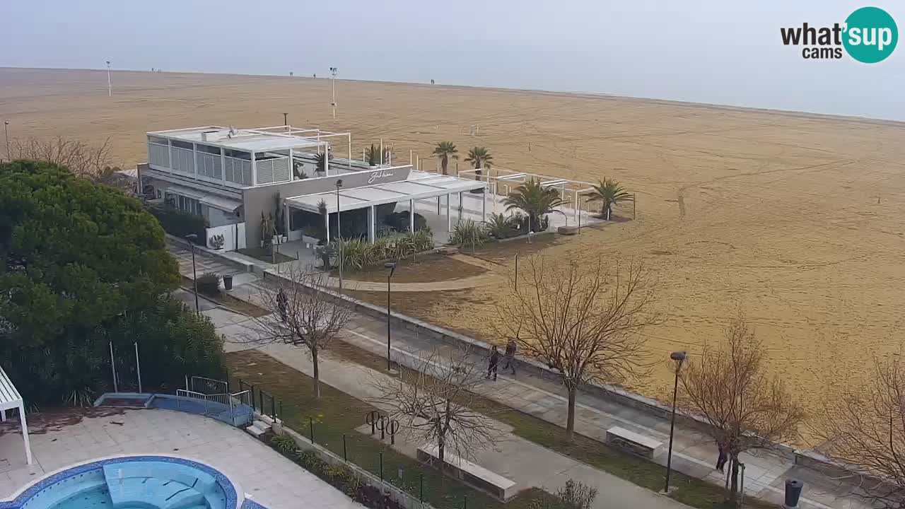 Live Webcam Bibione beach – view from Ashanti ApartHotel