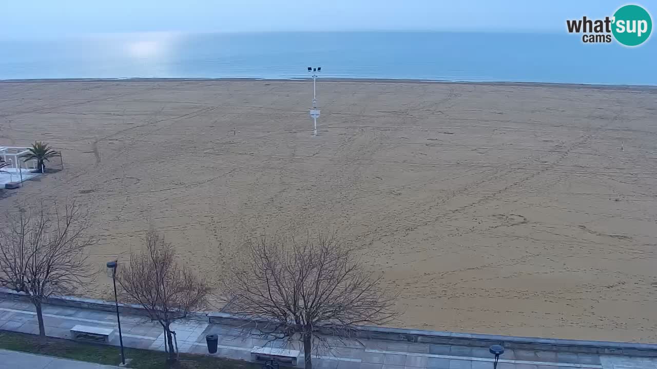 Webcam en direct plage de Bibione – vue depuis Ashanti ApartHotel