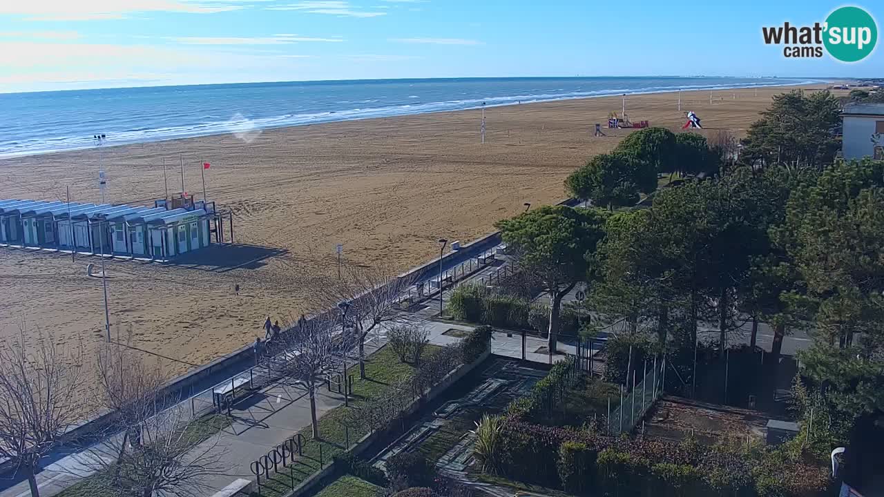 Live Webcam Bibione beach – view from Ashanti ApartHotel