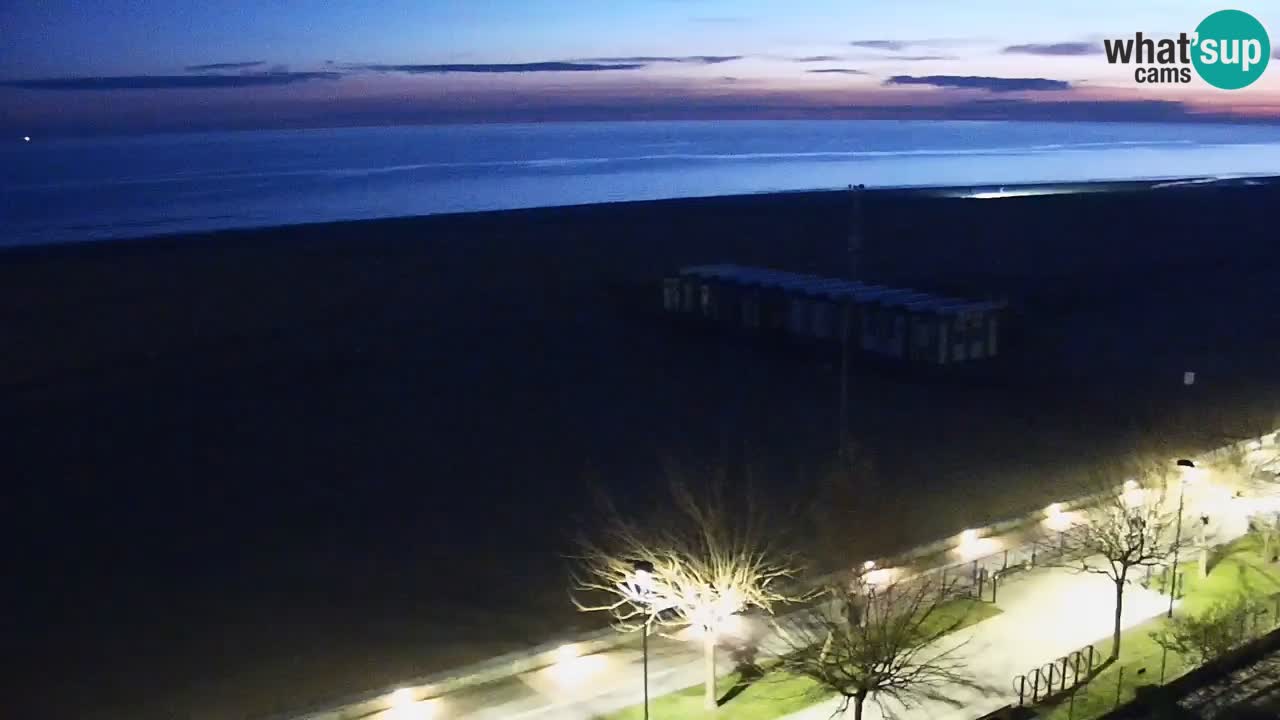 Webcam en direct plage de Bibione – vue depuis Ashanti ApartHotel