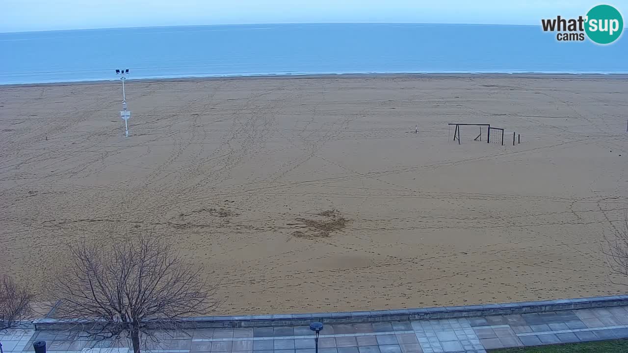 Web kamera Bibione plaža – pogled sa Ashanti ApartHotela