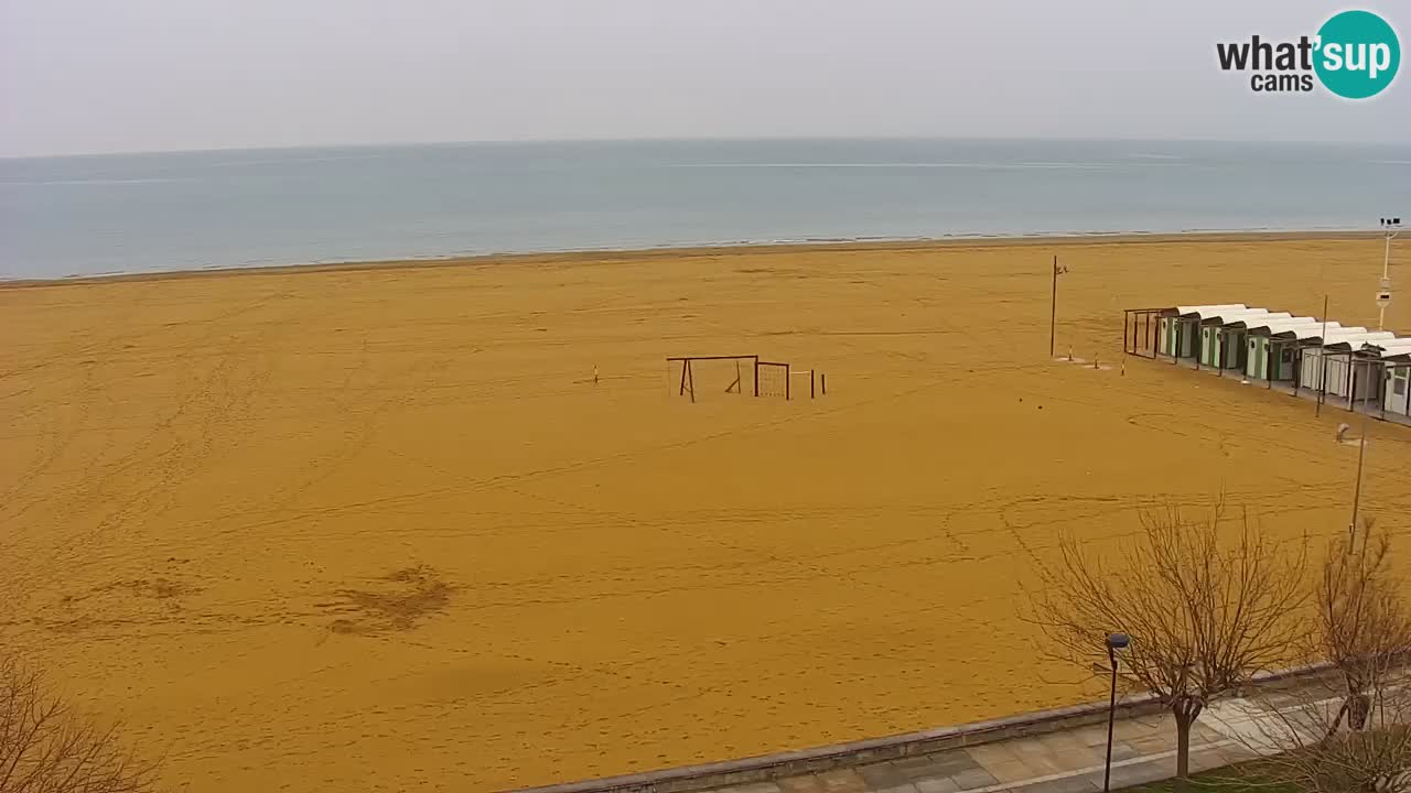 Webcam en vivo playa Bibione – vista desde Ashanti ApartHotel