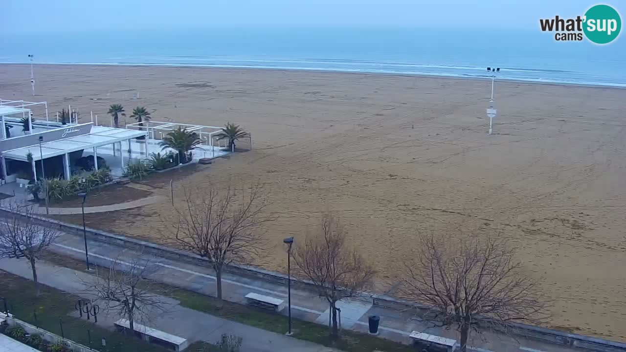 Webcam en direct plage de Bibione – vue depuis Ashanti ApartHotel