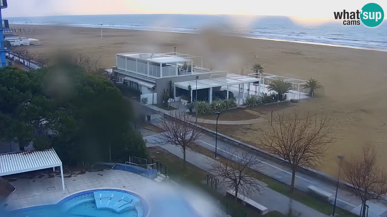 Live Webcam Bibione spiaggia – vista dall’Ashanti ApartHotel