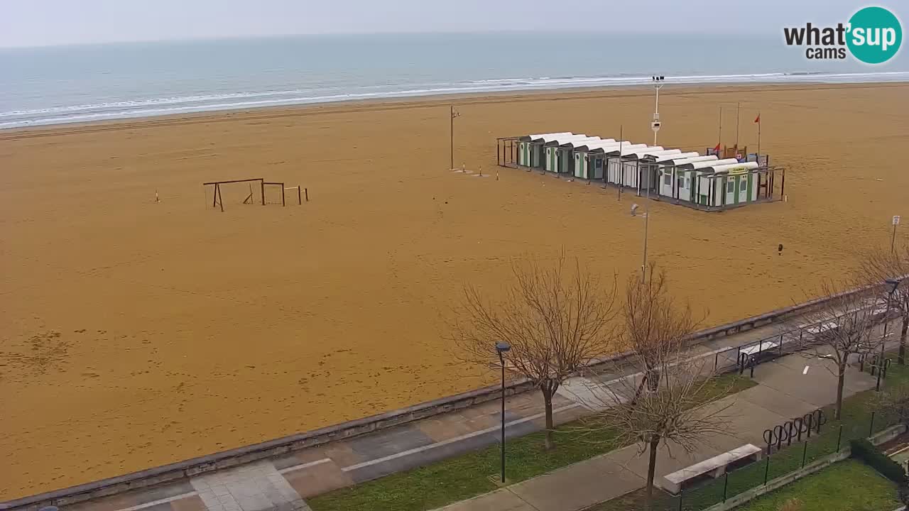 Webcam en vivo playa Bibione – vista desde Ashanti ApartHotel