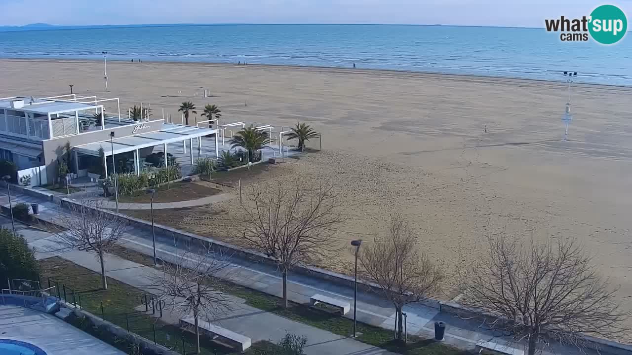 Live Webcam Bibione beach – view from Ashanti ApartHotel