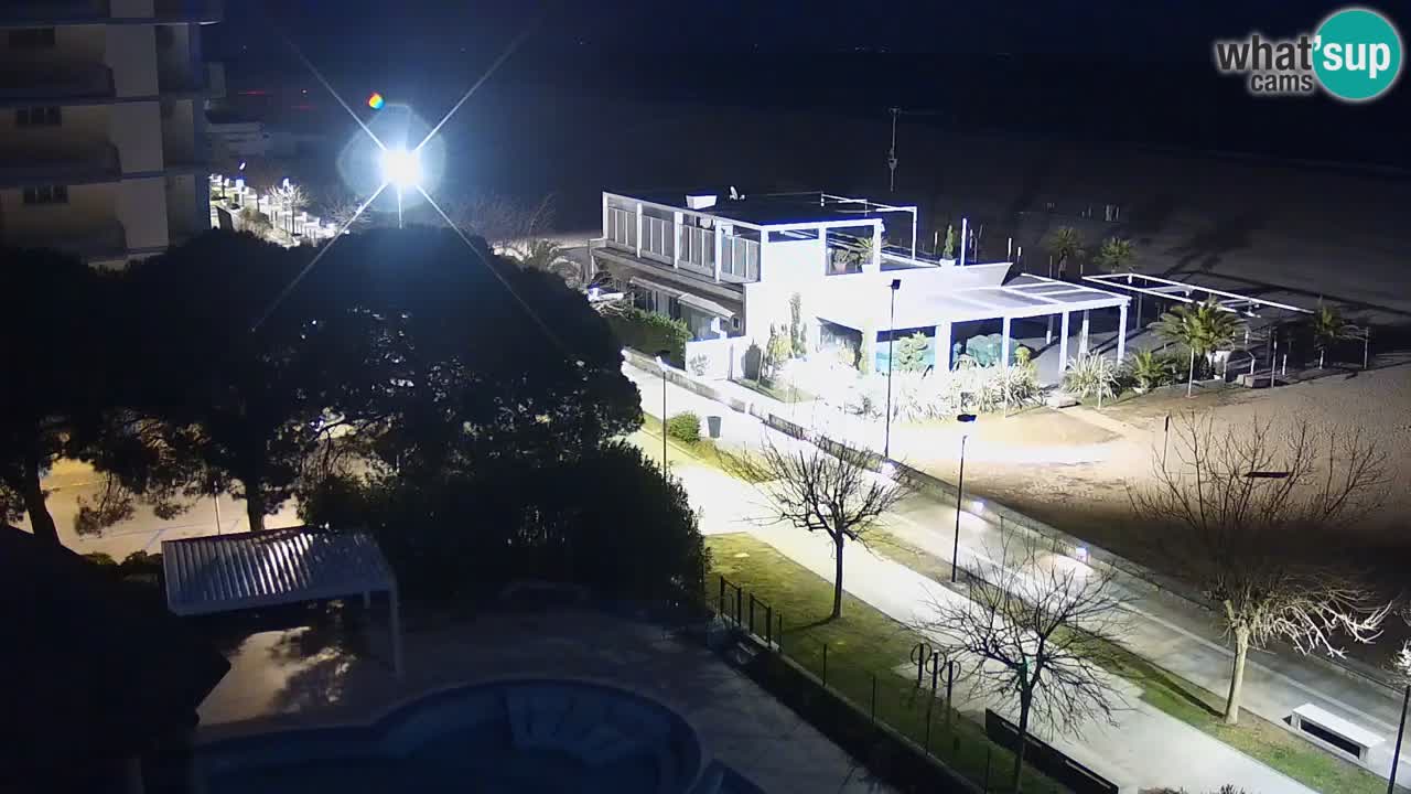 Live Webcam Bibione beach – view from Ashanti ApartHotel