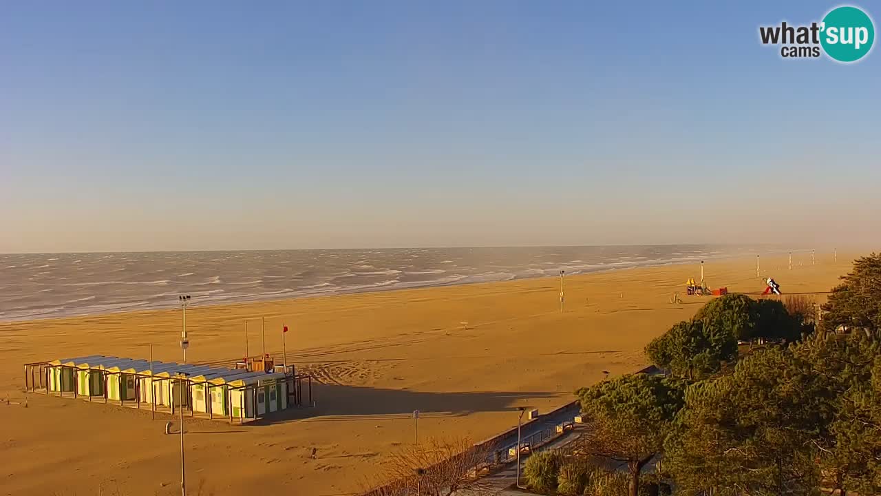 Live Webcam Bibione beach – view from Ashanti ApartHotel