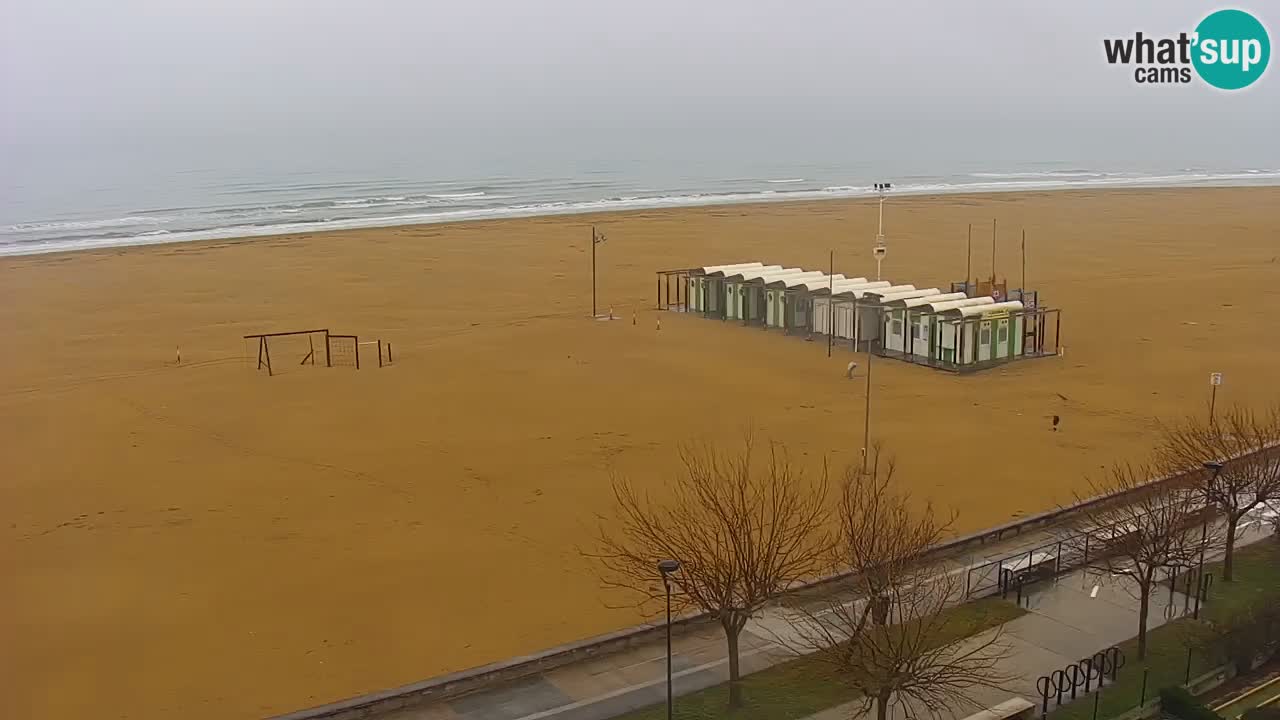 Webcam en direct plage de Bibione – vue depuis Ashanti ApartHotel