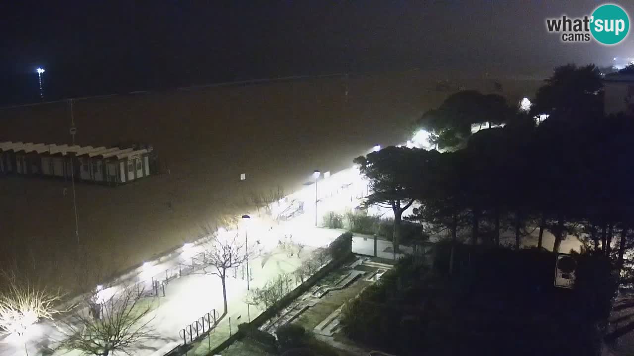 Live Webcam Bibione beach – view from Ashanti ApartHotel