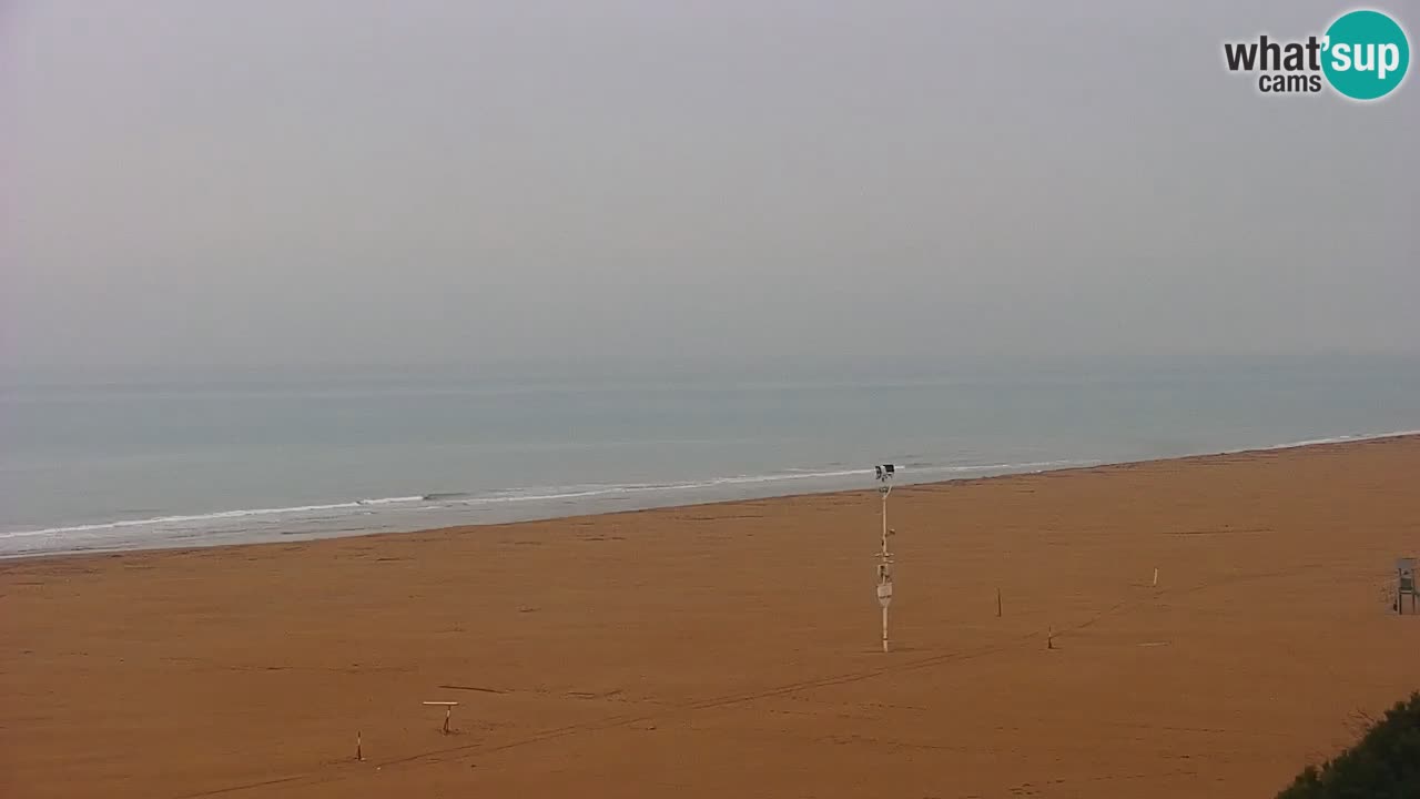 Webcam en direct plage de Bibione – vue depuis Ashanti ApartHotel