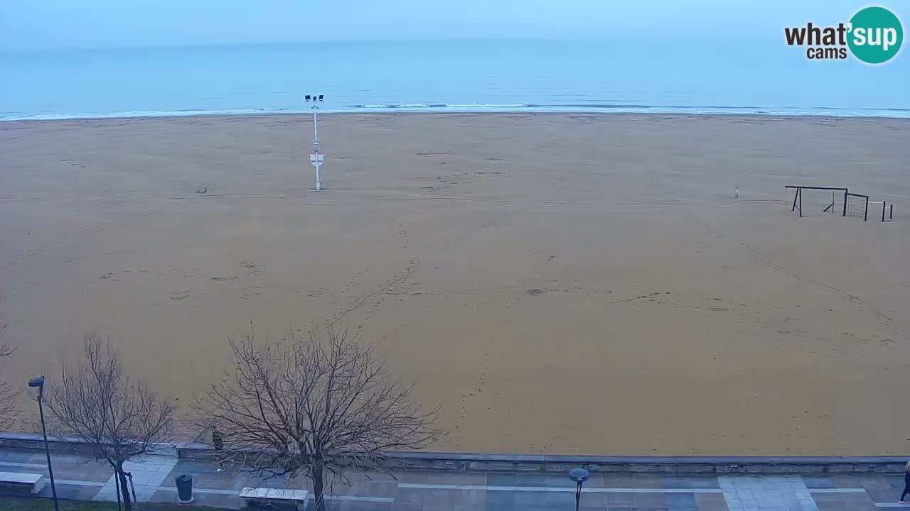 Webcam en direct plage de Bibione – vue depuis Ashanti ApartHotel