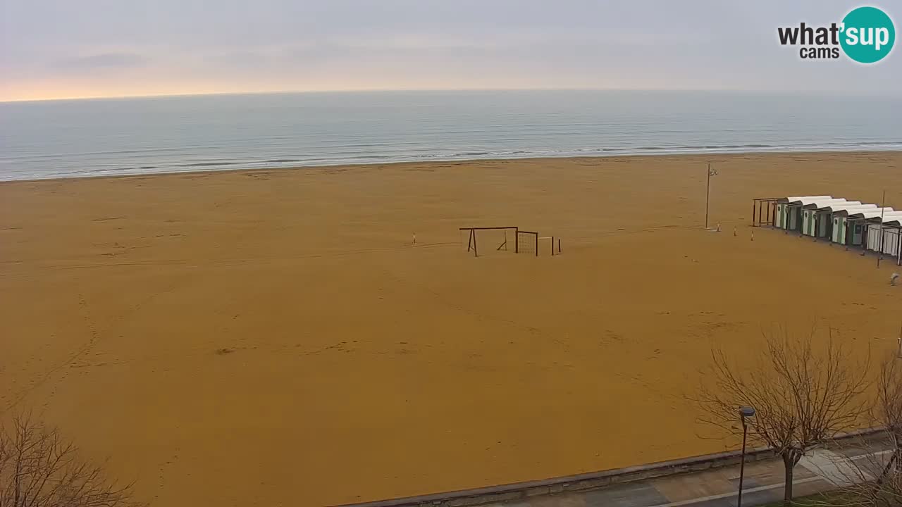 Web kamera Bibione plaža – pogled sa Ashanti ApartHotela