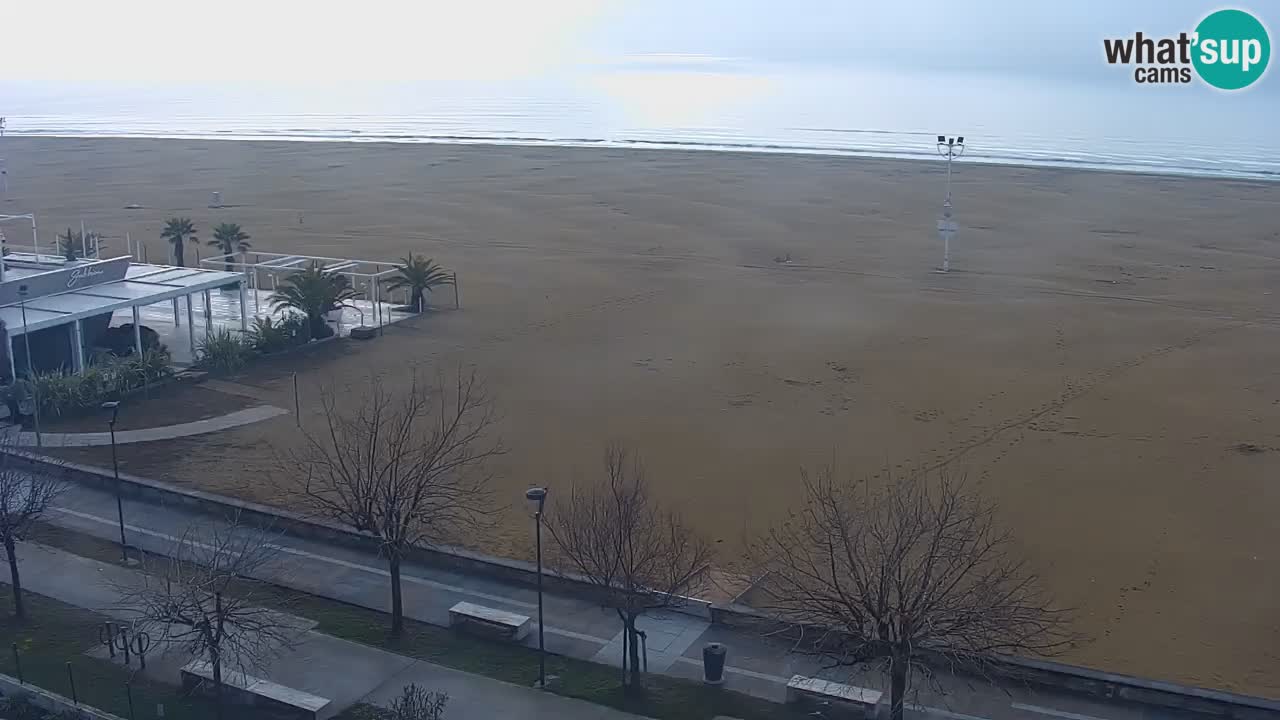 Webcam en direct plage de Bibione – vue depuis Ashanti ApartHotel