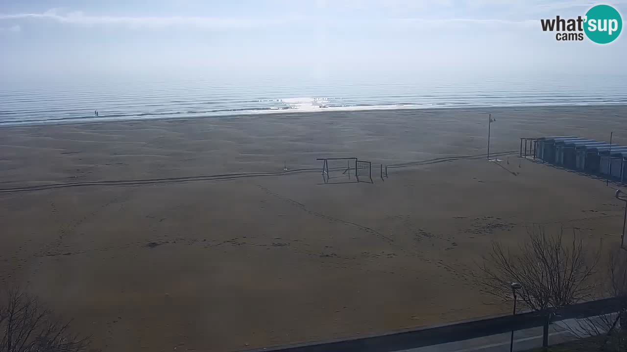 Webcam en vivo playa Bibione – vista desde Ashanti ApartHotel