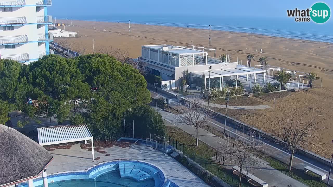 Live Webcam Bibione Strand – Blick vom Ashanti ApartHotel