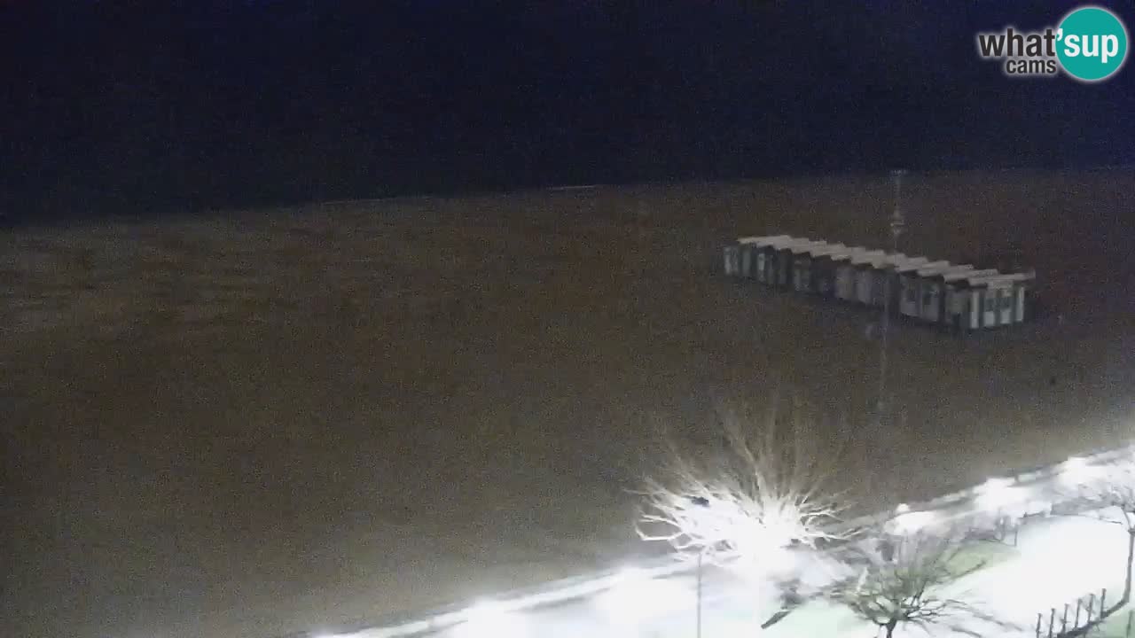 Webcam en direct plage de Bibione – vue depuis Ashanti ApartHotel