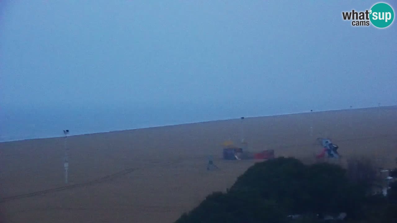 Web kamera Bibione plaža – pogled sa Ashanti ApartHotela