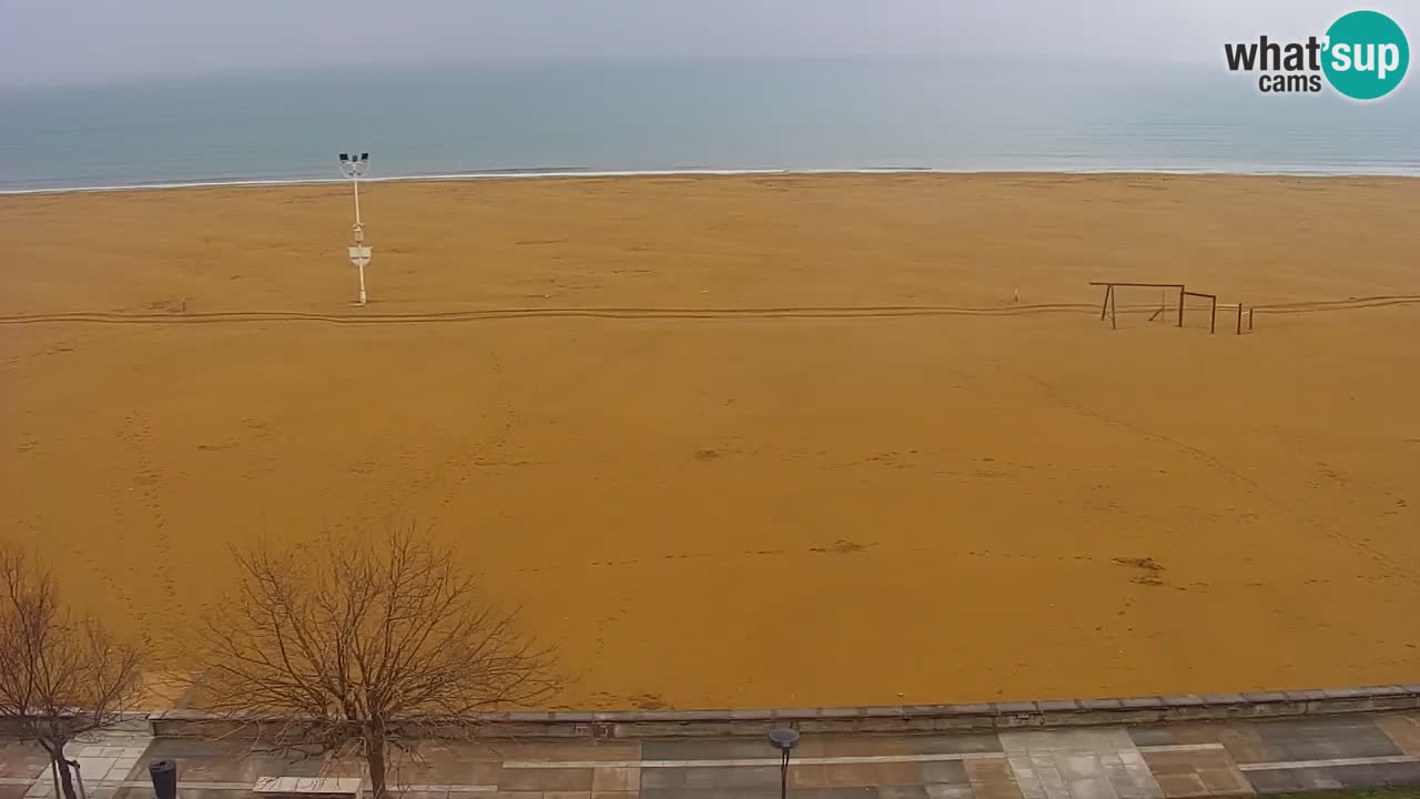 Webcam en vivo playa Bibione – vista desde Ashanti ApartHotel