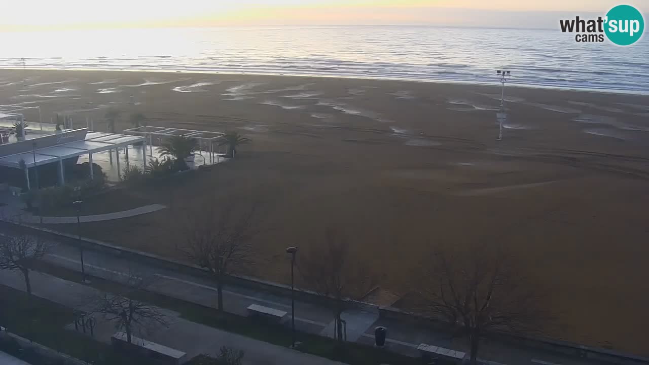 Webcam en direct plage de Bibione – vue depuis Ashanti ApartHotel