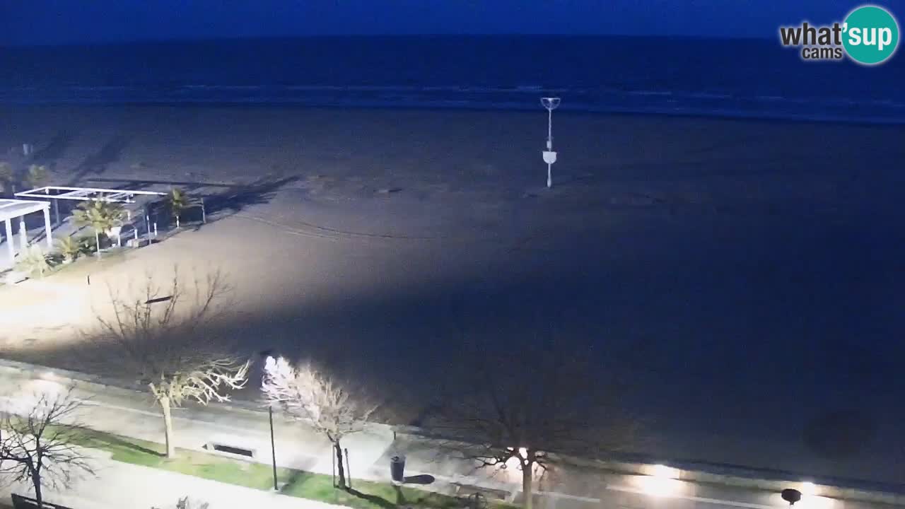 Webcam en direct plage de Bibione – vue depuis Ashanti ApartHotel