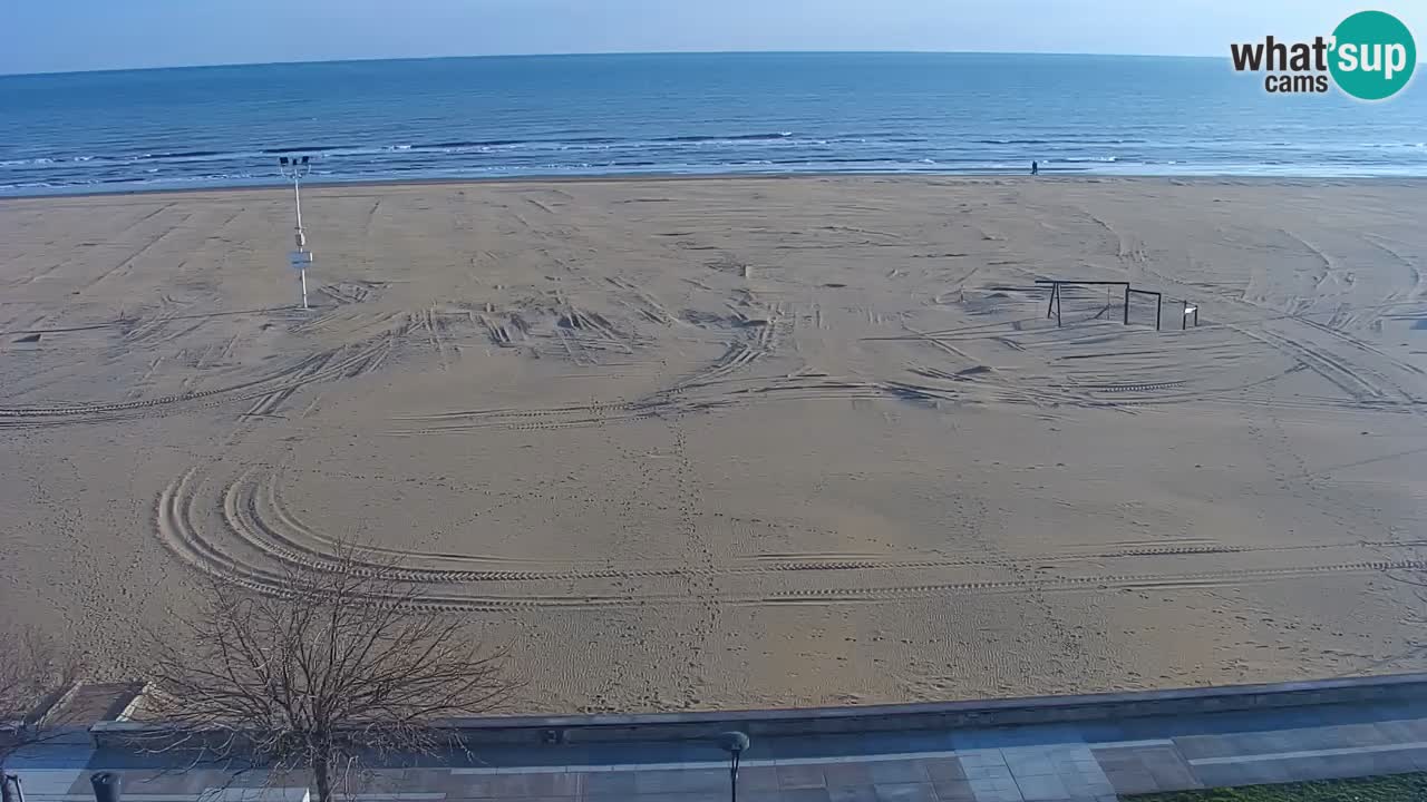 Webcam en direct plage de Bibione – vue depuis Ashanti ApartHotel